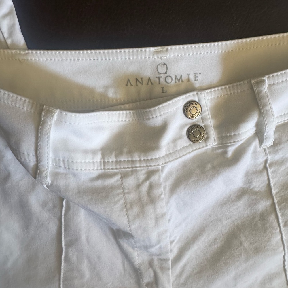 Anatomie Classic White Trousers